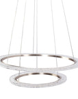 Lampa Sufitowa Wisząca Led Lhj045-cp2 Nikiel Szczotkowany  6
