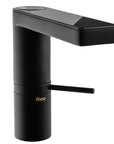 Bateria Umywalkowa REA AMAR LCD BLACK Czarna Niska