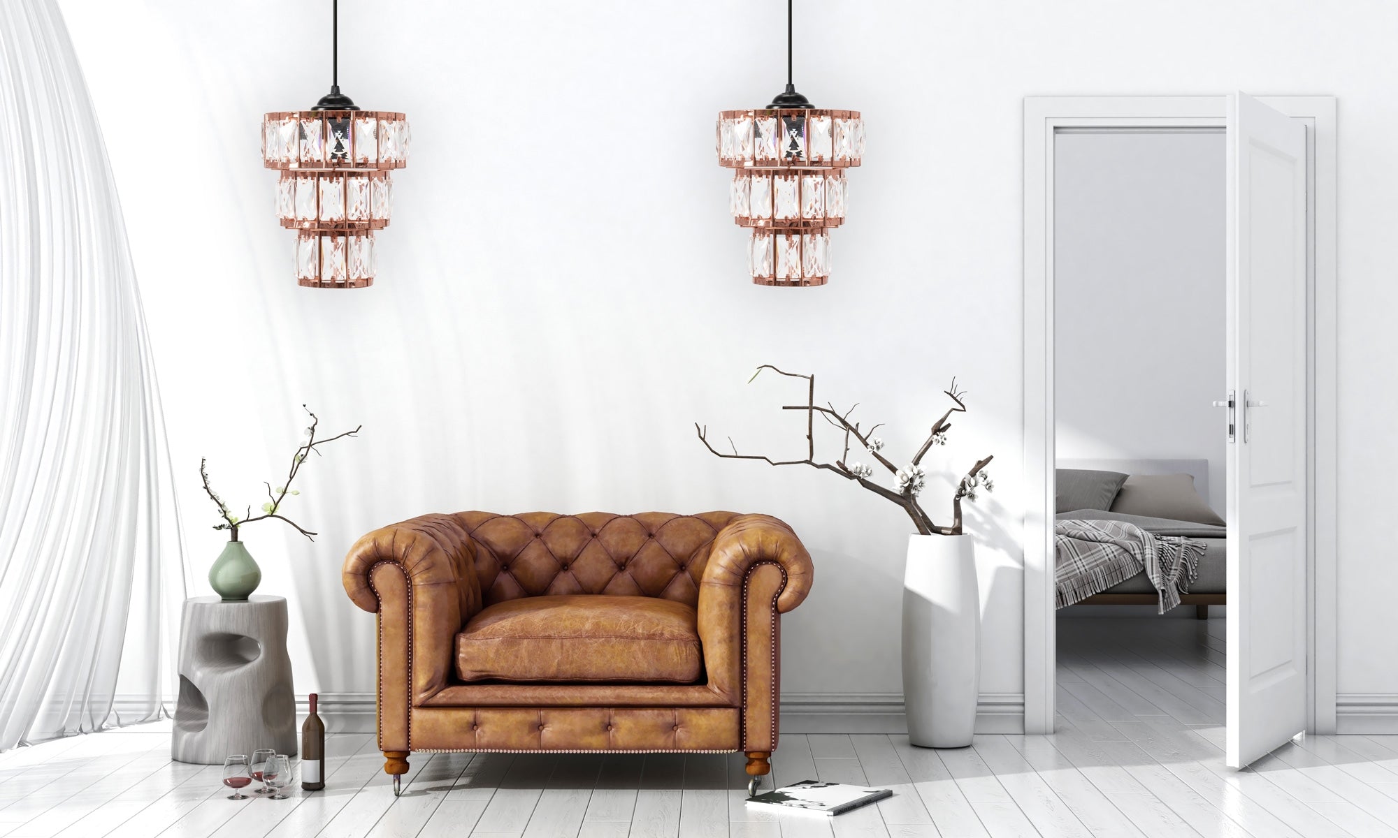 Lampa kryształowa APP1104-1CP  5