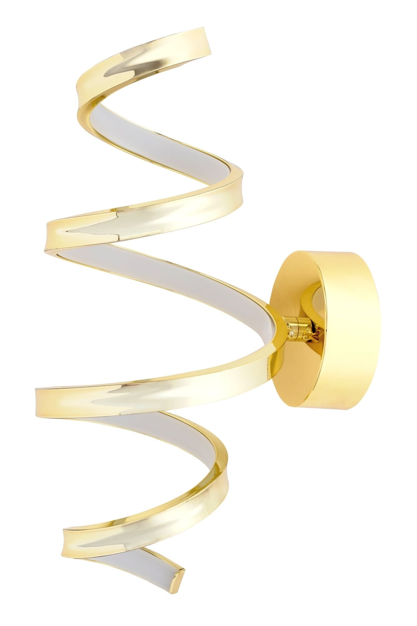 LAMPA ŚCIENNA KINKIET LED SPRING APP827-W Złota