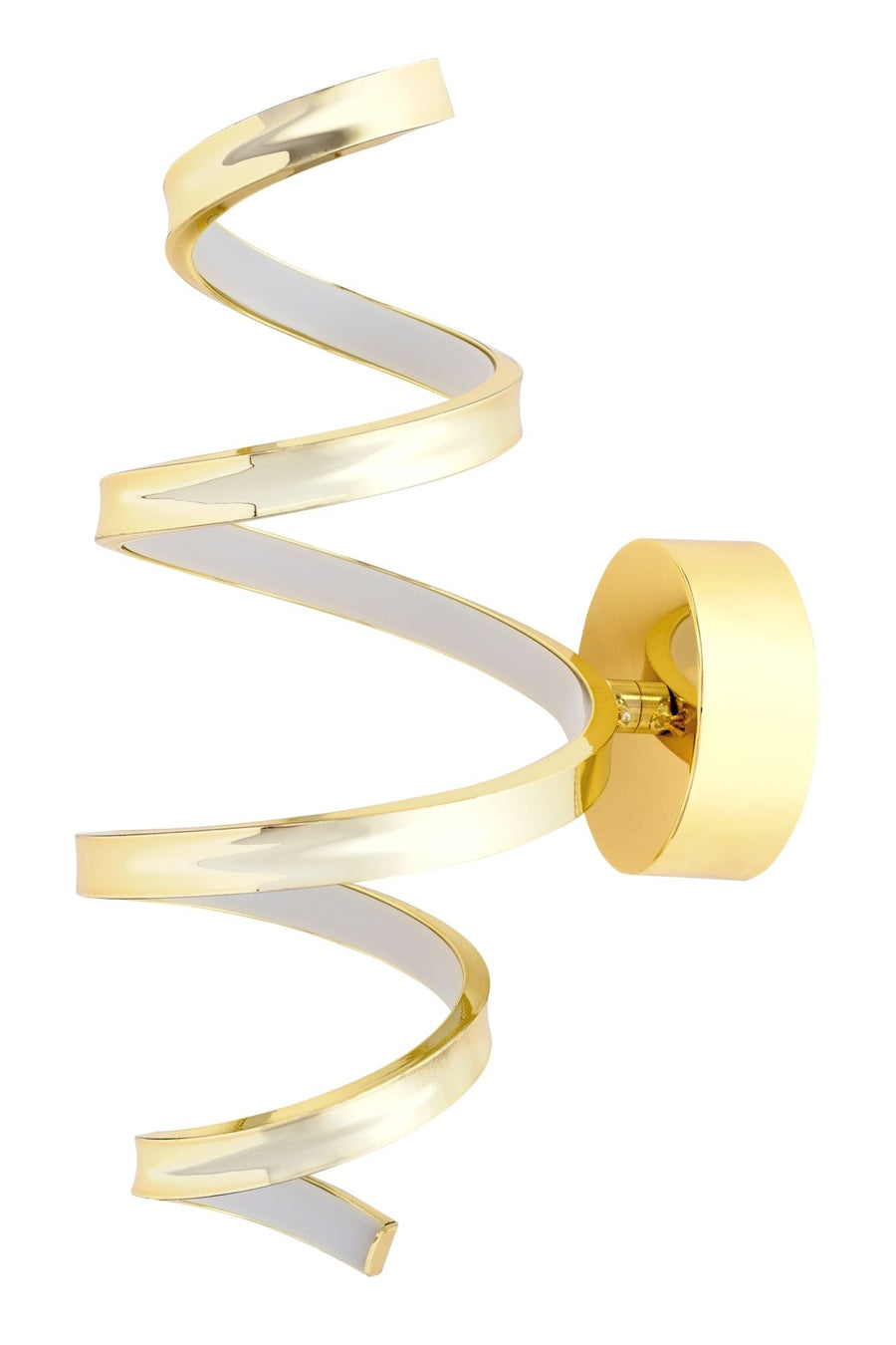 LAMPA ŚCIENNA KINKIET LED SPRING APP827-W Złota