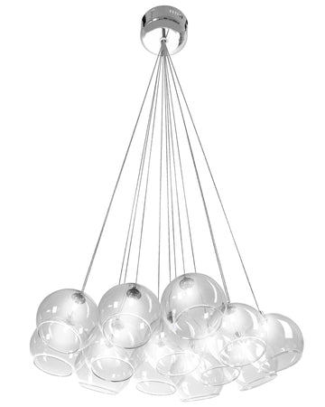 Lampa Sufitowa Wisząca Szklane Kule APP561-13CP