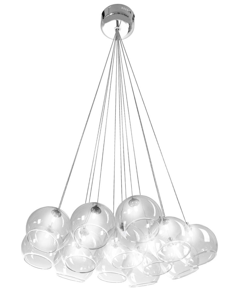 Lampa Sufitowa Wisząca Szklane Kule APP561-13CP