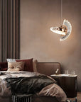 Lampa Sufitowa Wisząca Led Lhj108-2cp Złota  11
