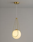 Lampa Sufitowa Wisząca APP1793-1CP 20cm Złota  8