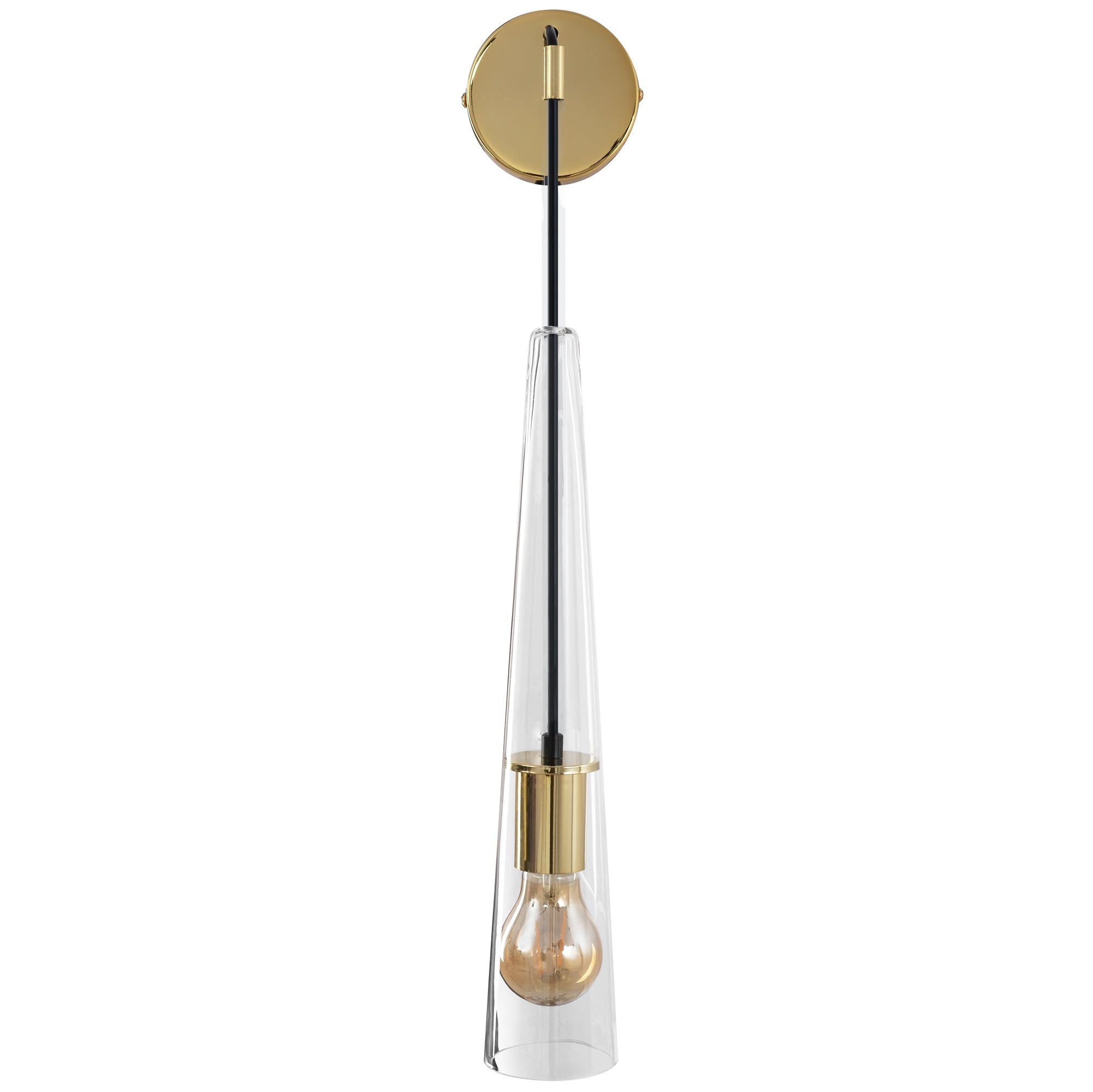 LAMPA ŚCIENNA KINKIET APP896-1W  Złota  2