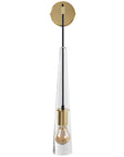 LAMPA ŚCIENNA KINKIET APP896-1W  Złota