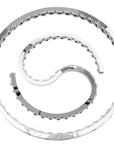 LAMPA KRYSZTAŁOWA WISZĄCA RING LED APP773-2CP
