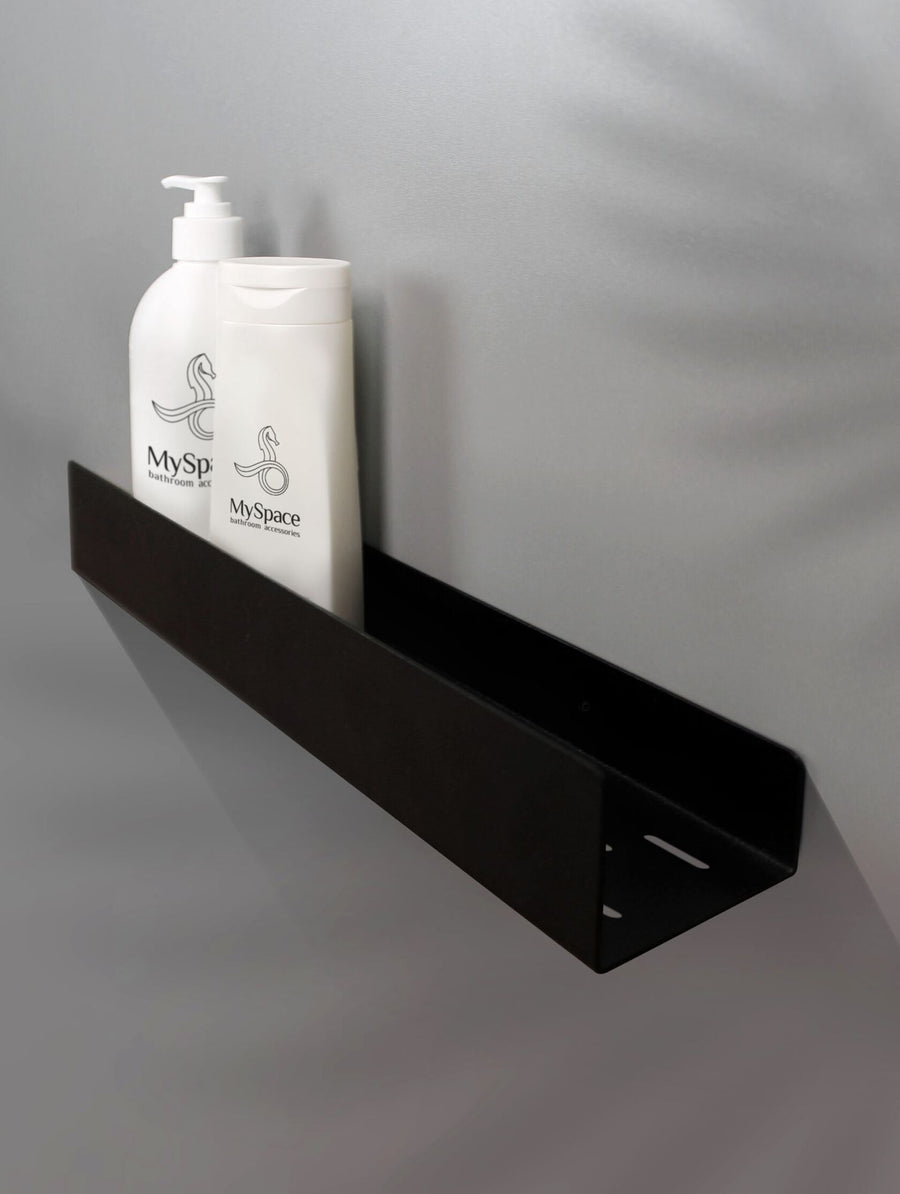 Półka łazienkowa prysznicowa SF04 60cm czarny mat