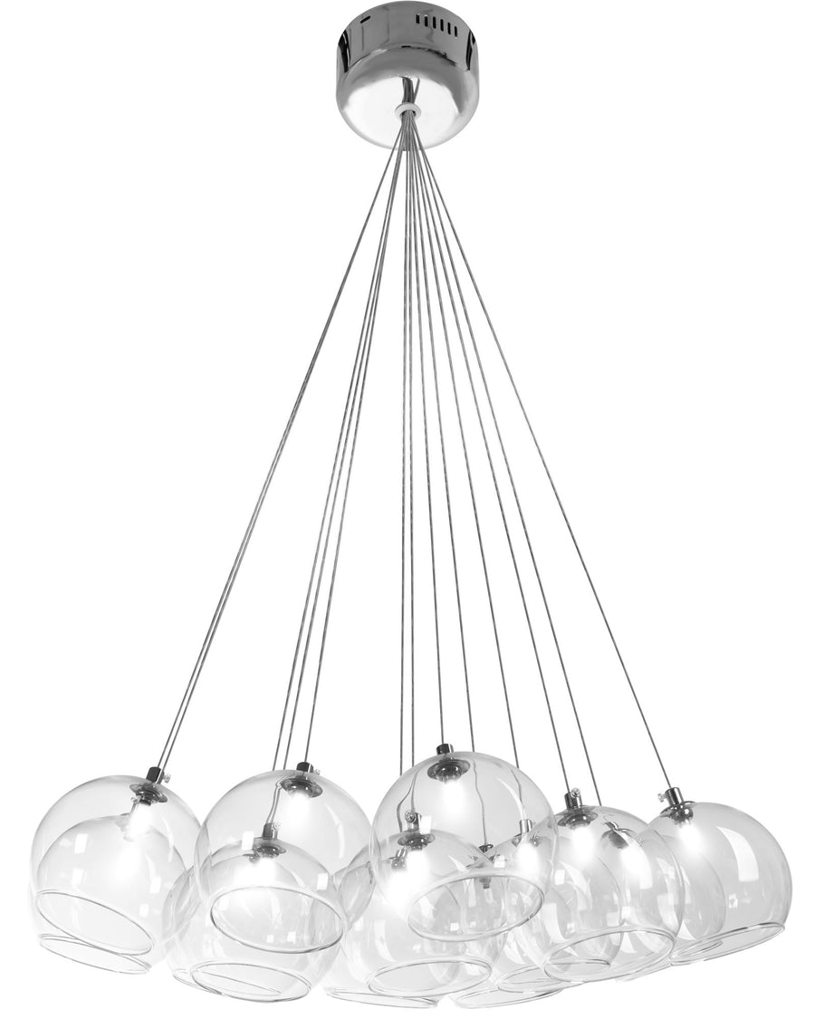 Lampa Sufitowa Wisząca Szklane Kule APP561-13CP