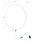 LAMPA ŚCIENNA KINKIET Boho APP1408-W