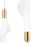Lampa Wisząca Led G009-3cpr Biały/złoty  3