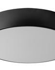 Lampa Plafon 50cm Okrągła Sufitowa app644-4c Czarna