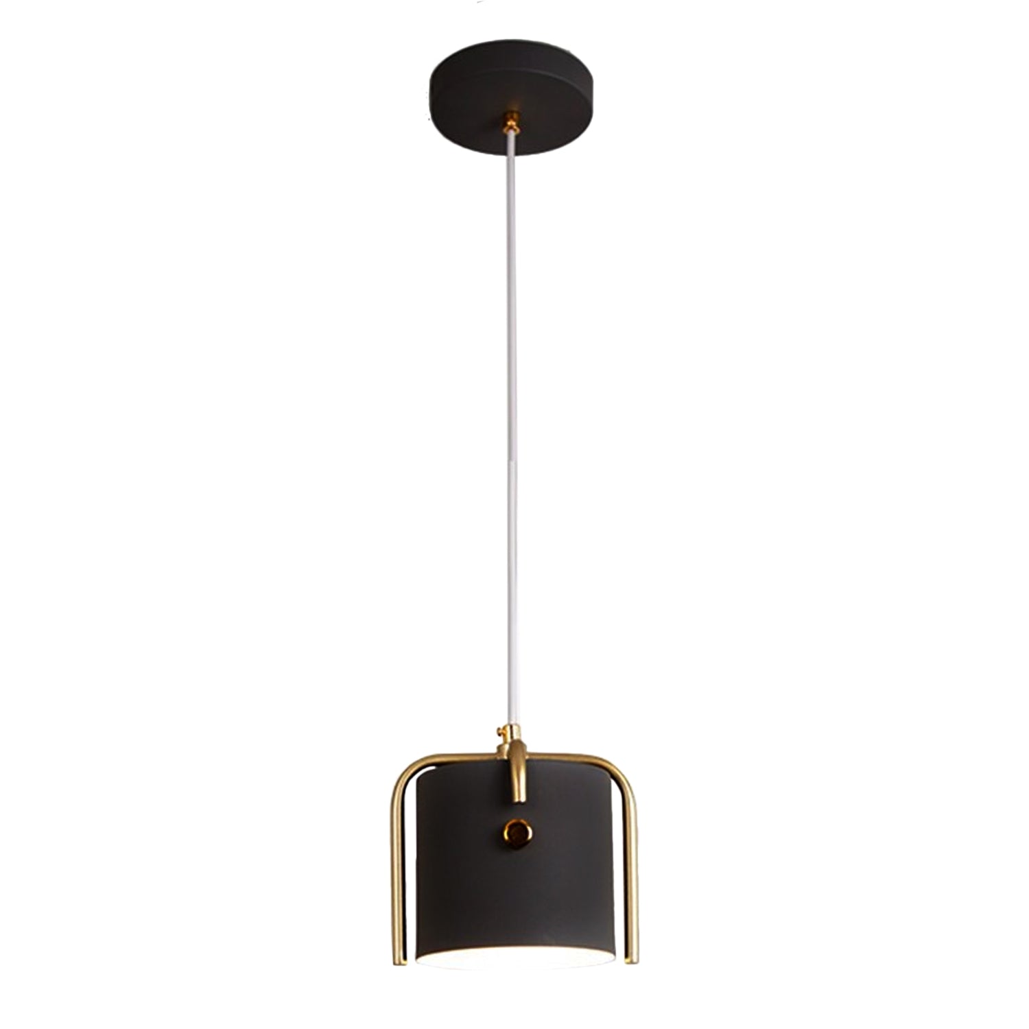 Lampa sufitowa APP934-1CP Elegent Czarna  2