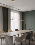 Lampa wisząca LED APP1778-CP Złota Szczotkowana  5