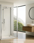 Kabina Prysznicowa Przyścienna Rea Atlas 120x80 Chrom prawe 2