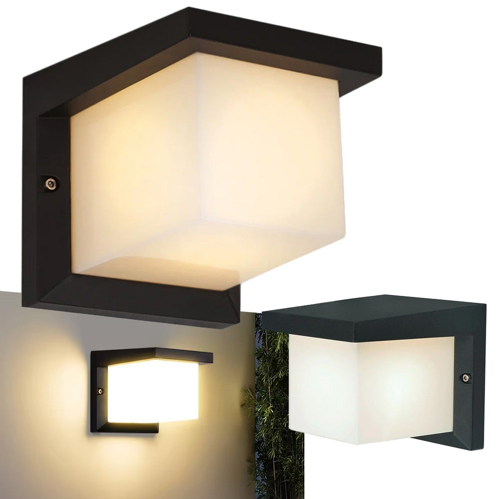 Lampa Elewacyjna kinkiet RSL014-1W Czarna  1