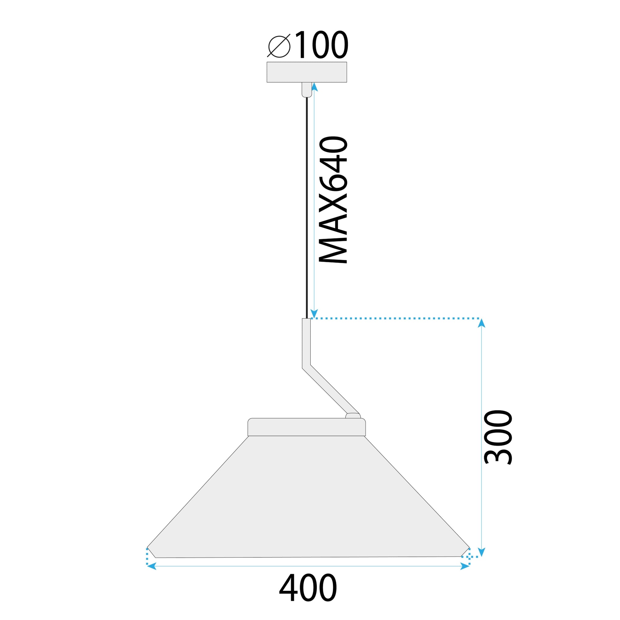 Lampa Sufitowa Wisząca Black APP1670-1CP  9