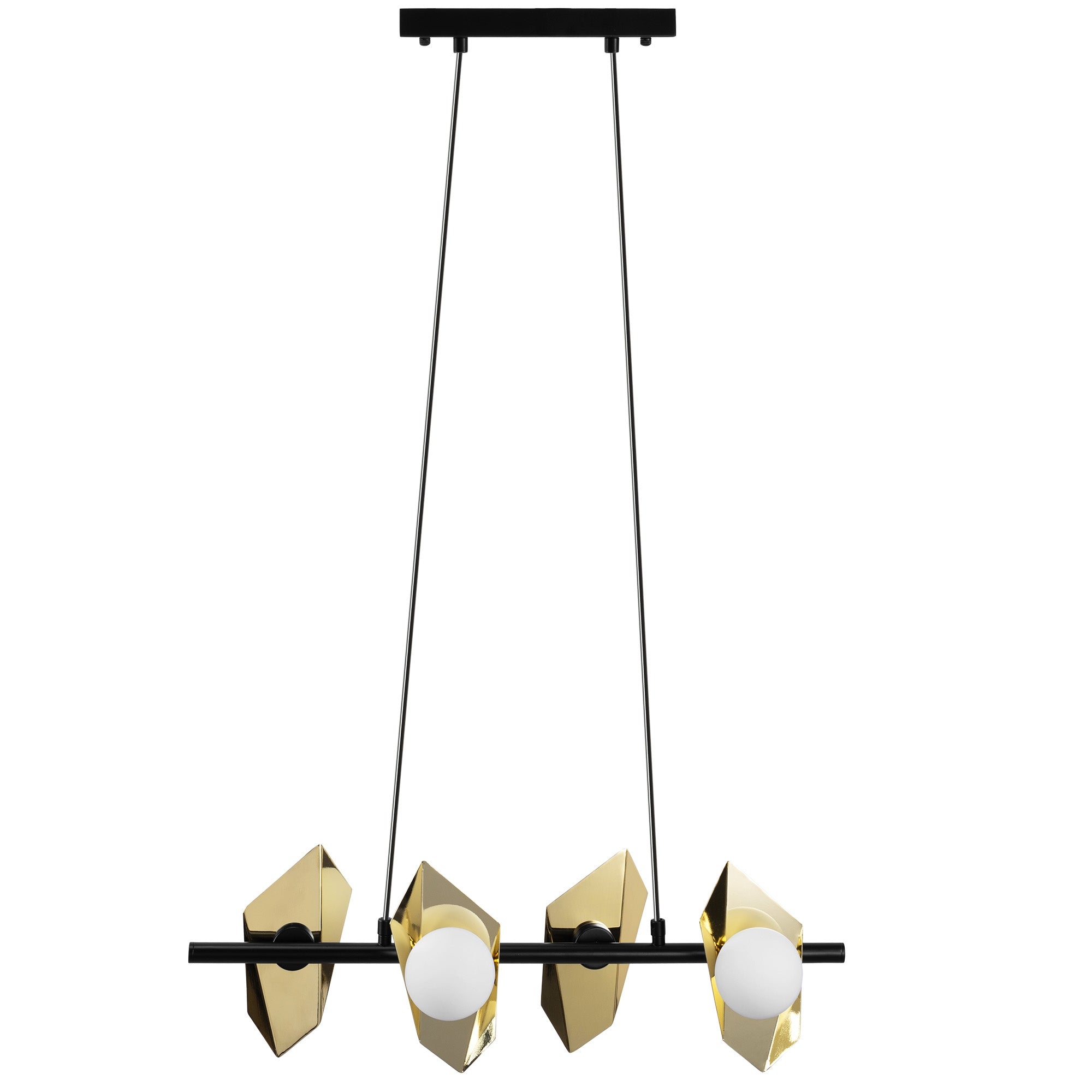 Lampa Sufitowa Wisząca App1412-cp Czarno/złota  4