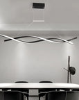 Lampa Sufitowa Wisząca Led Lhj020-cp Czarna  6