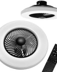 Lampa Z Wiatrakiem App1552-c Black  1