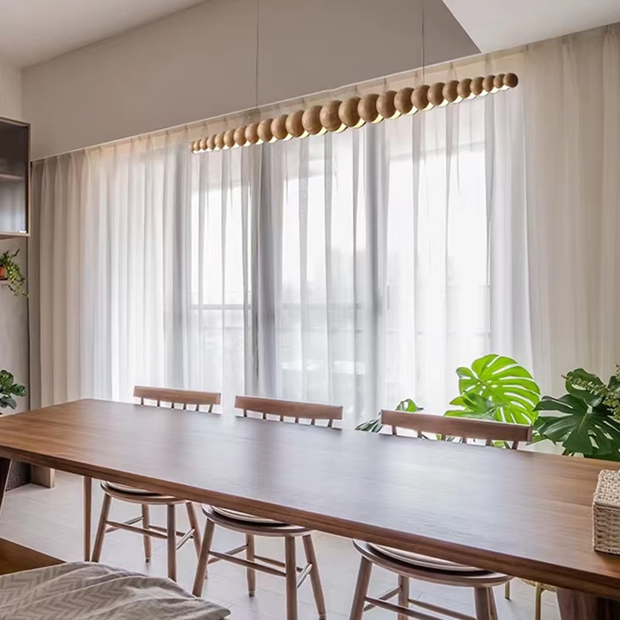 Lampa Sufitowa Wisząca Wood App1501-cp  3