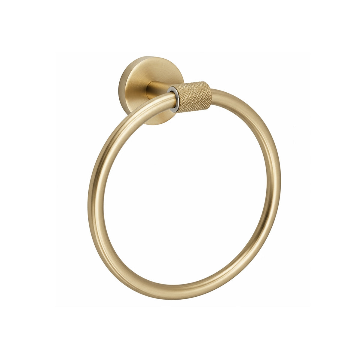 Wieszak Łazienkowy Ring 5710 Galo Złoty Szczotkowany  1