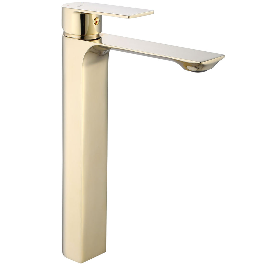 Bateria Umywalkowa REA URBAN Złota Gold Wysoka