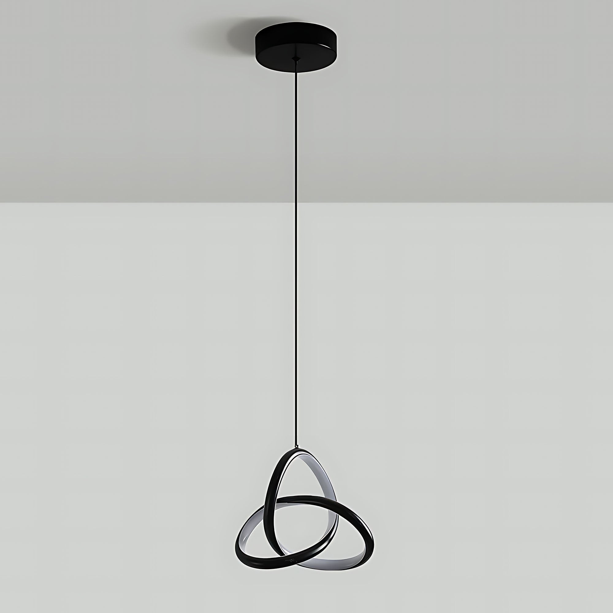 Lampa Sufitowa Wisząca Led App1784-cp Czarna  7