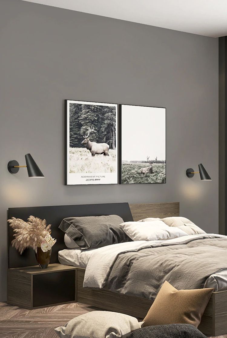 LAMPA ŚCIENNA KINKIET APP1141-1W  Czarny