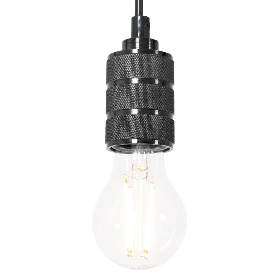 Lampa Sufitowa Wisząca Oprawka APP342-1CP CZARNA