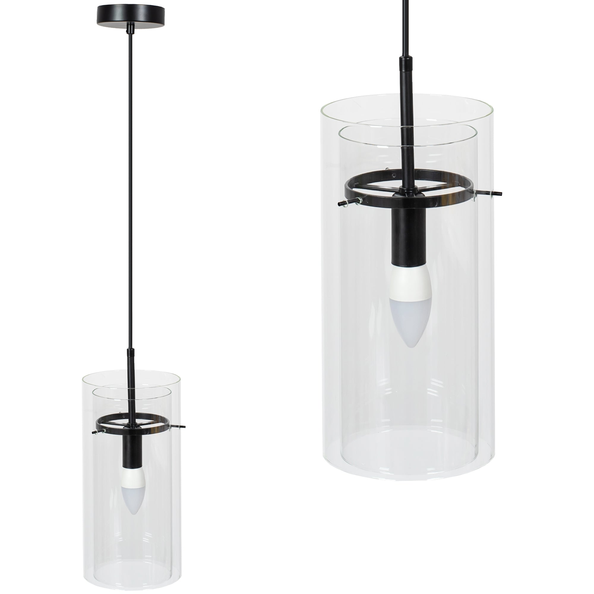 Lampa Wisząca APP1211-1CP  1