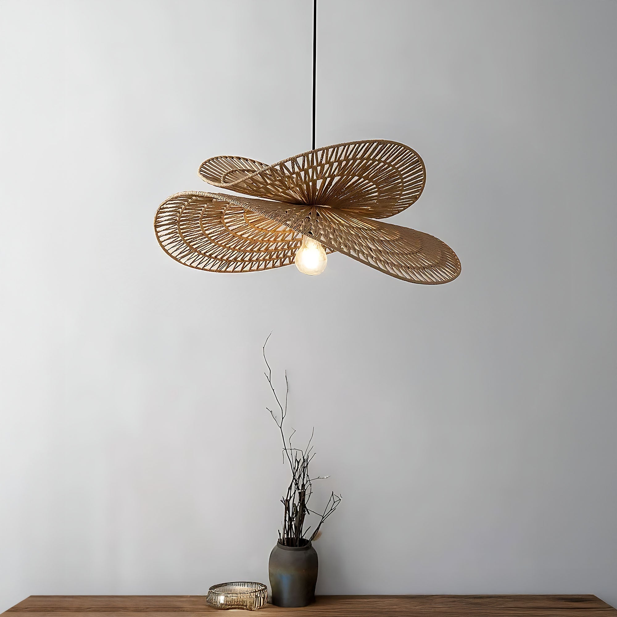 Lampa sufitowa wisząca boho APP1737-1CP 50CM  9