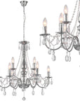 Lampa Sufitowa Wisząca Ebt016-9cp Chrom  1