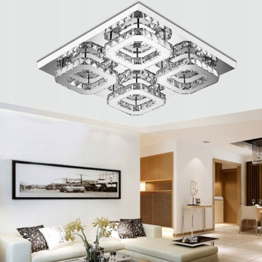 LAMPA KRYSZTAŁOWA PLAFON APP401-C