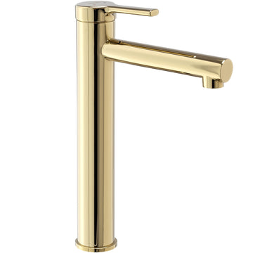 Bateria Umywalkowa REA PIXEL ZŁOTA GOLD Wysoka