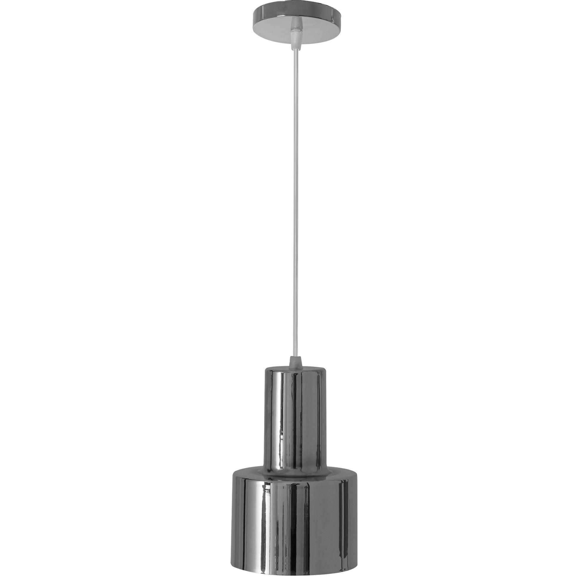 Lampa Wisząca  APP285-1 Srebrna  7
