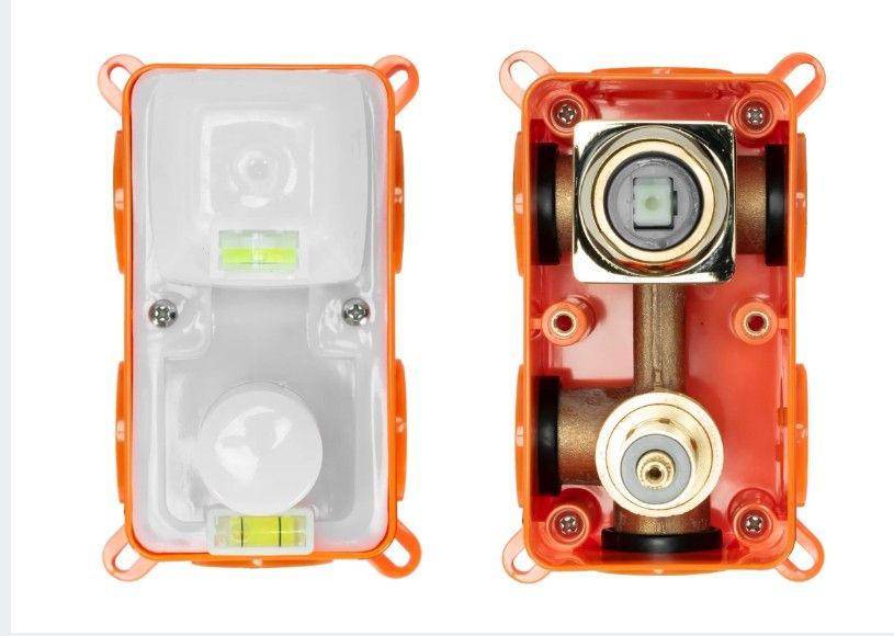Zestaw Prysznicowy Podtynkowy Verso Nikiel szczotkowany INOX + BOX