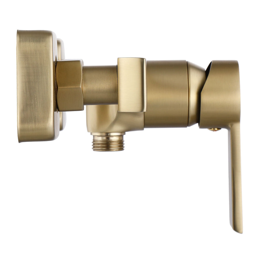 Bateria prysznicowa REA ARGUS ZŁOTA SZCZOTKOWANA GOLD BRUSH