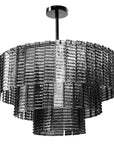 Lampa Sufitowa Wisząca APP1678-8CP Szara  1