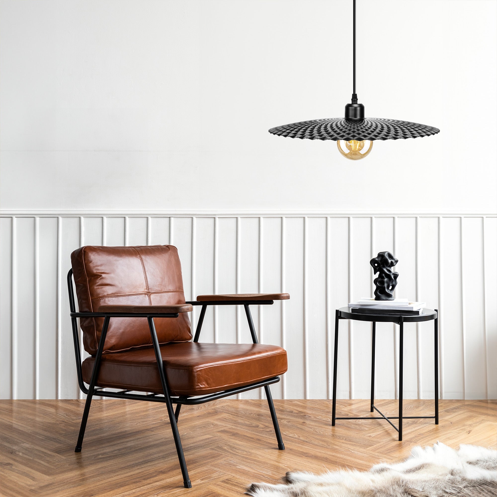 Lampa Wisząca APP1289-1CP Black  5