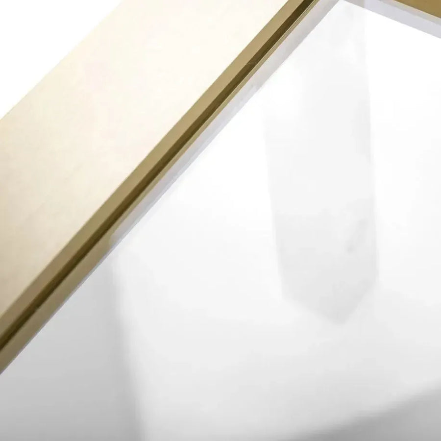 Kabina Prysznicowa Przyścienna Rapid Slide Brush Gold 120x90