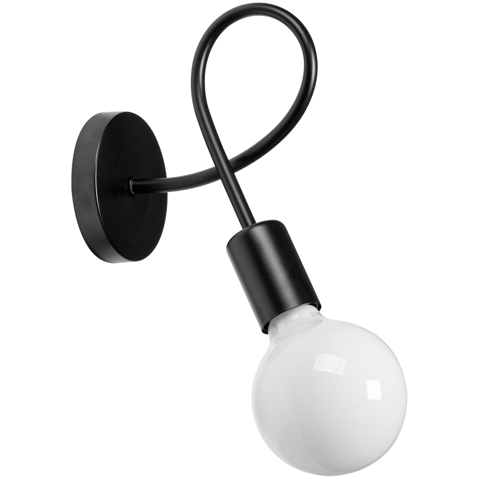 Lampa Kinkiet Ścienny Metalowy Loft PARADISE 392199 Czarna  9