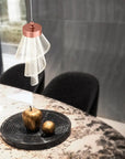 Lampa Sufitowa APP1765-1CP Różowe Złoto  2