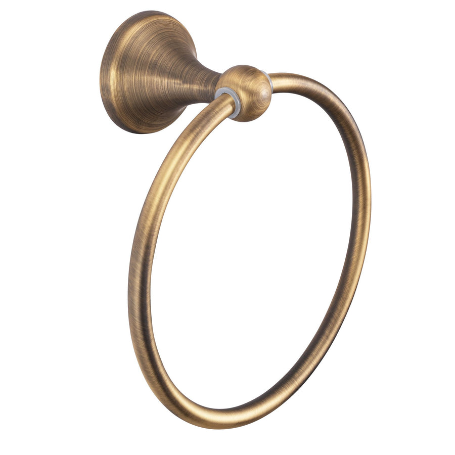Wieszak łazienkowy RING 332867B ANTYCZNY BRĄZ
