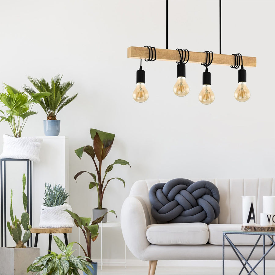 LAMPA SUFITOWA WISZĄCA BOHO LINE APP974-4CP