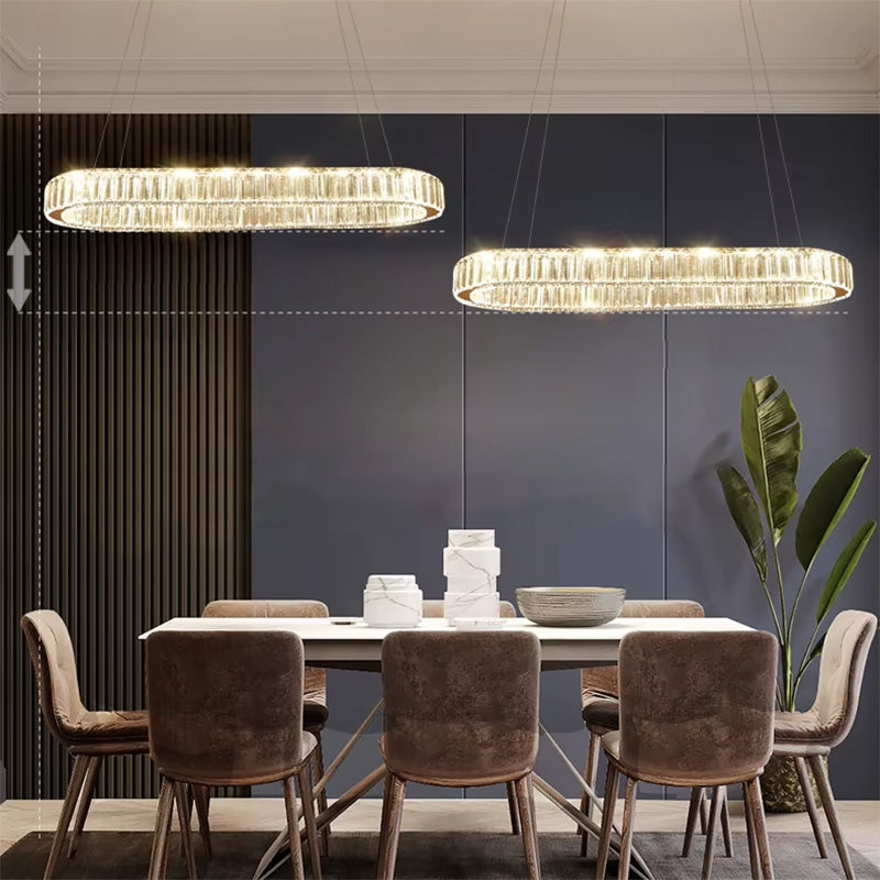 LAMPA SUFITOWA WISZĄCA LED APP1547-CP CHROM  5