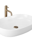 Umywalka nablatowa Rea CLEO 61 WHITE MATT