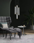 Lampa Wisząca Led G024-4cpr Złota  5
