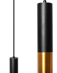 Lampa Sufitowa Wisząca Metalowa  APP469-1CP Czarna  1